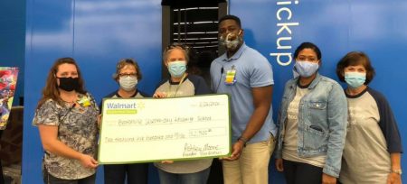 Walmart provides BSAS with a generous donation